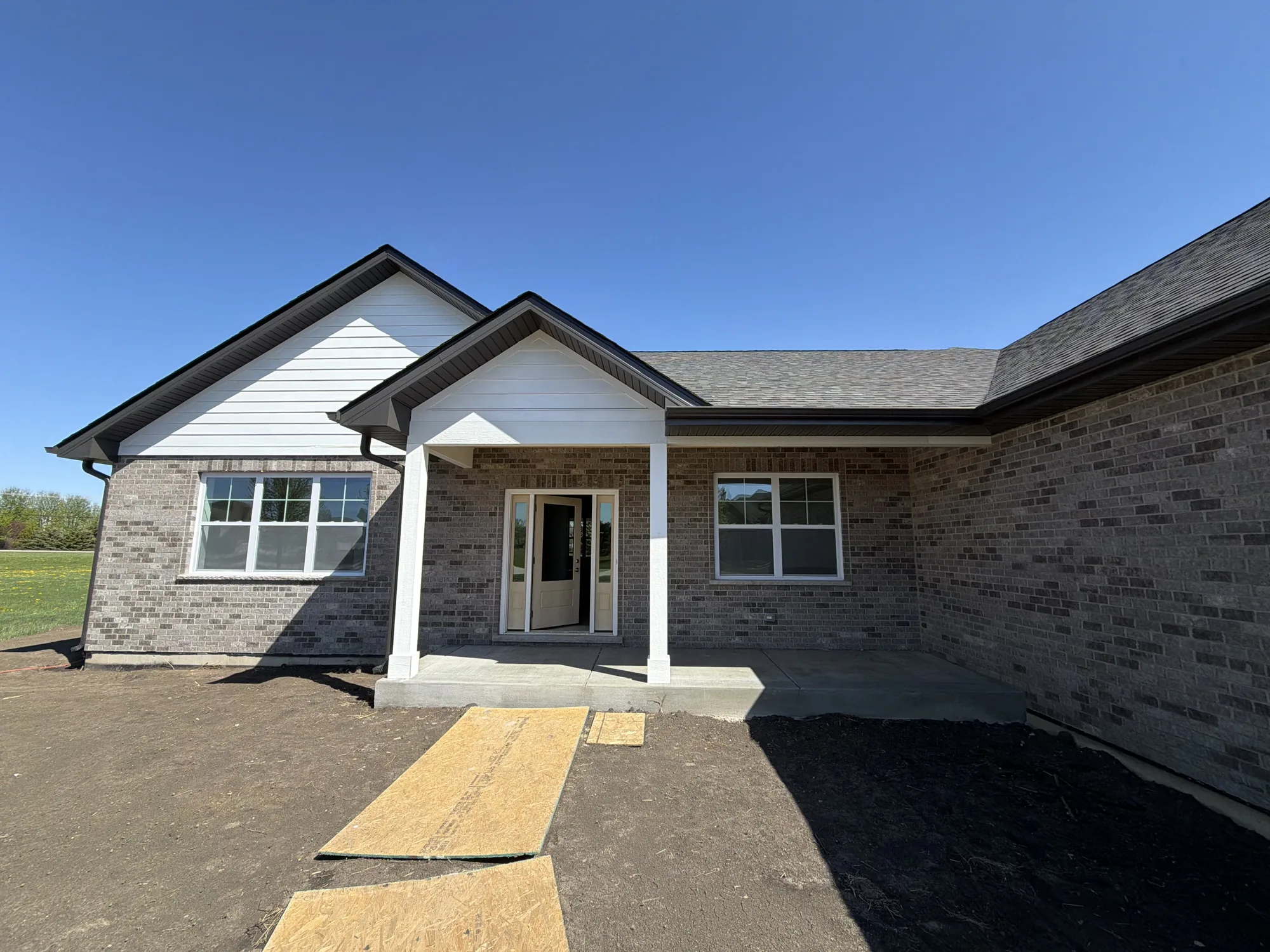 A finished custom home built in New Lenox, IL by EZ Custom Homes