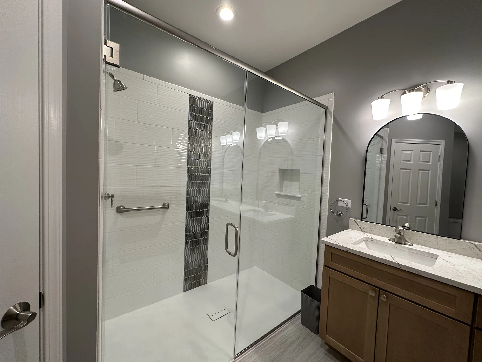 Bathroom remodel by EZ Custom Homes in New Lenox, IL